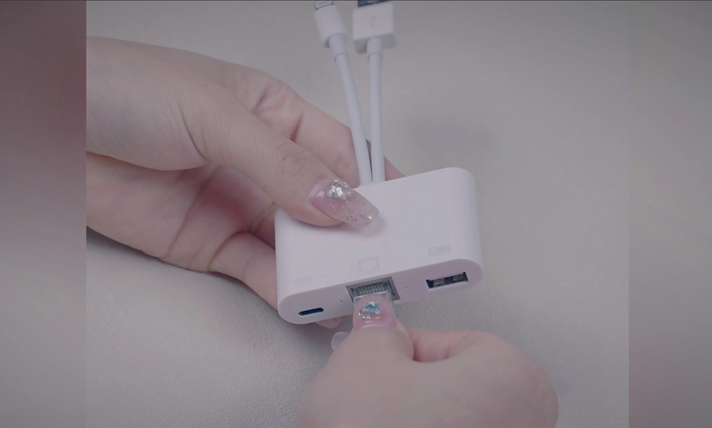 Lightning to Ethernet Adapter