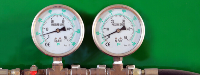 Hydrostatic pressure gauge